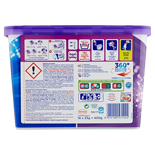 Dixan Detersivo Pre Dosato in Capsule - 16 Caps