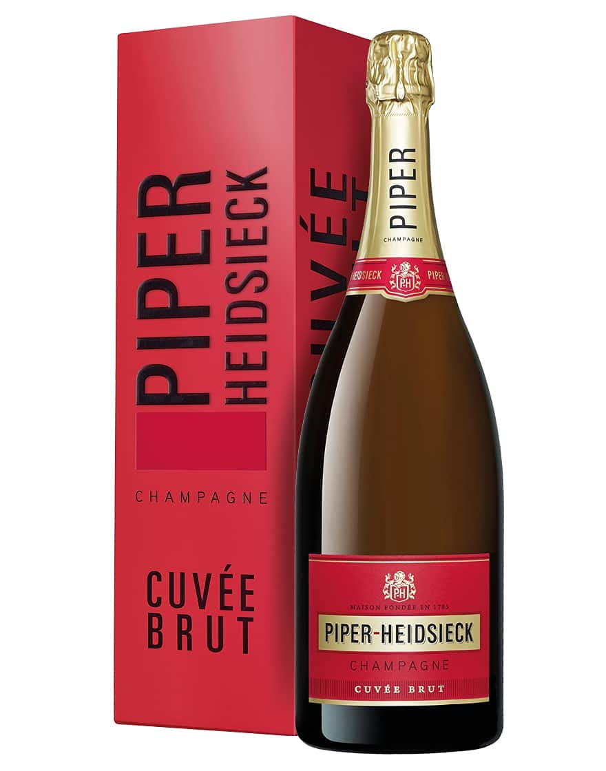 Champagne AOC Cuvée Brut Piper-Heidsieck Magnum 1,5 ℓ, Astucciato