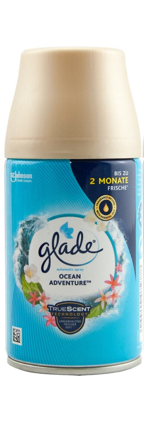 Glade (Brise) Ricarica spray Automatic Spray, fragranza per ambienti, Ocean Adventure, 1 confezione
