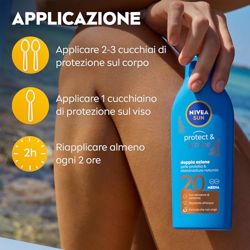 Nivea Sun Protect & Bronze con Attivatore di Melanina