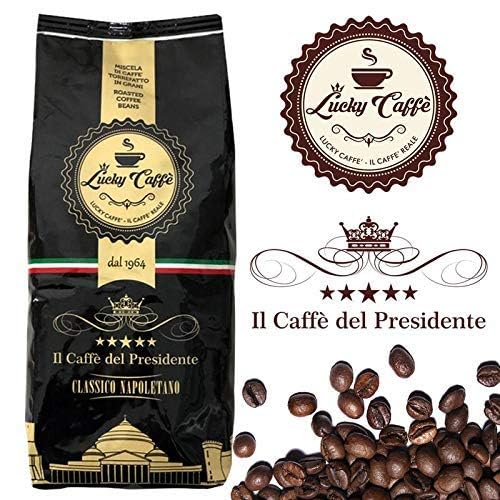 CG94 Caffè in Grani Lucky Caffè, 1 Confezione da 1Kg