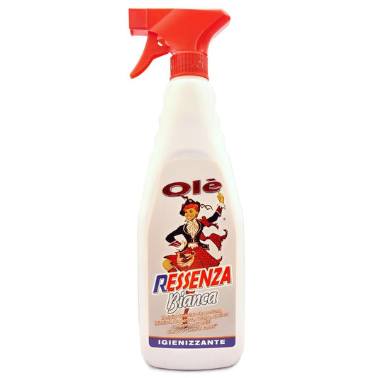 OLE' ESSENZA RESSENZA ml.750 12 PEZZI igienizzante profumata detergente spray (Bianca)