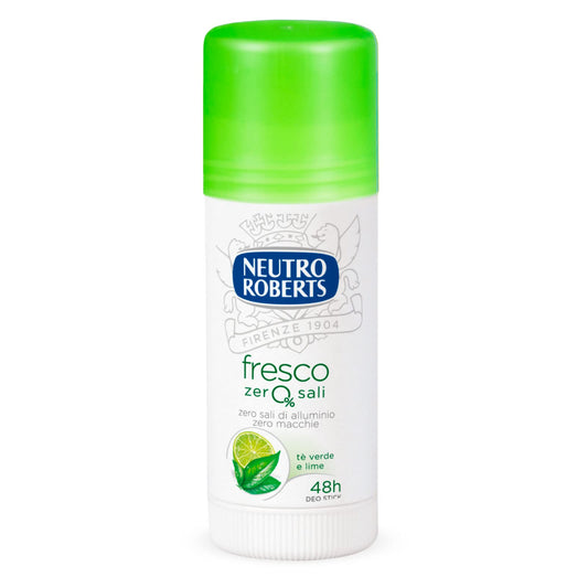 NEUTRO ROBERTS DEODORANTE STICK FRESCO TE' VERDE E LIME 40 ML
