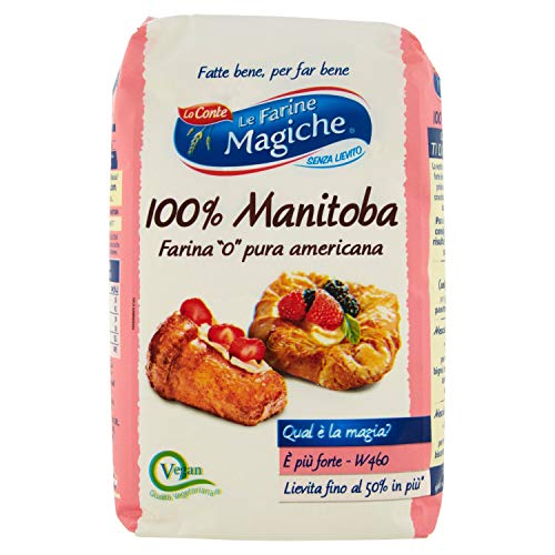 Le Farine Magiche - Manitoba, Farina - 5 pezzi da 1 kg [5 kg]