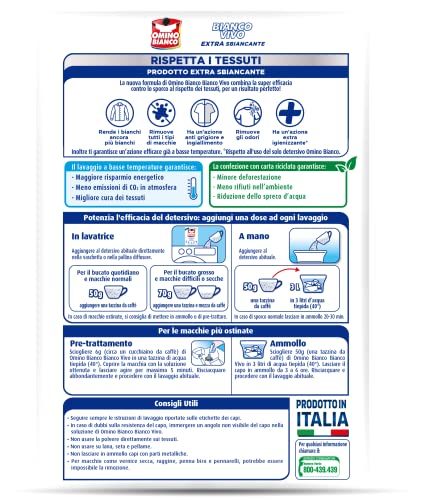 Omino Bianco - Additivo Lavatrice Totale Polvere
