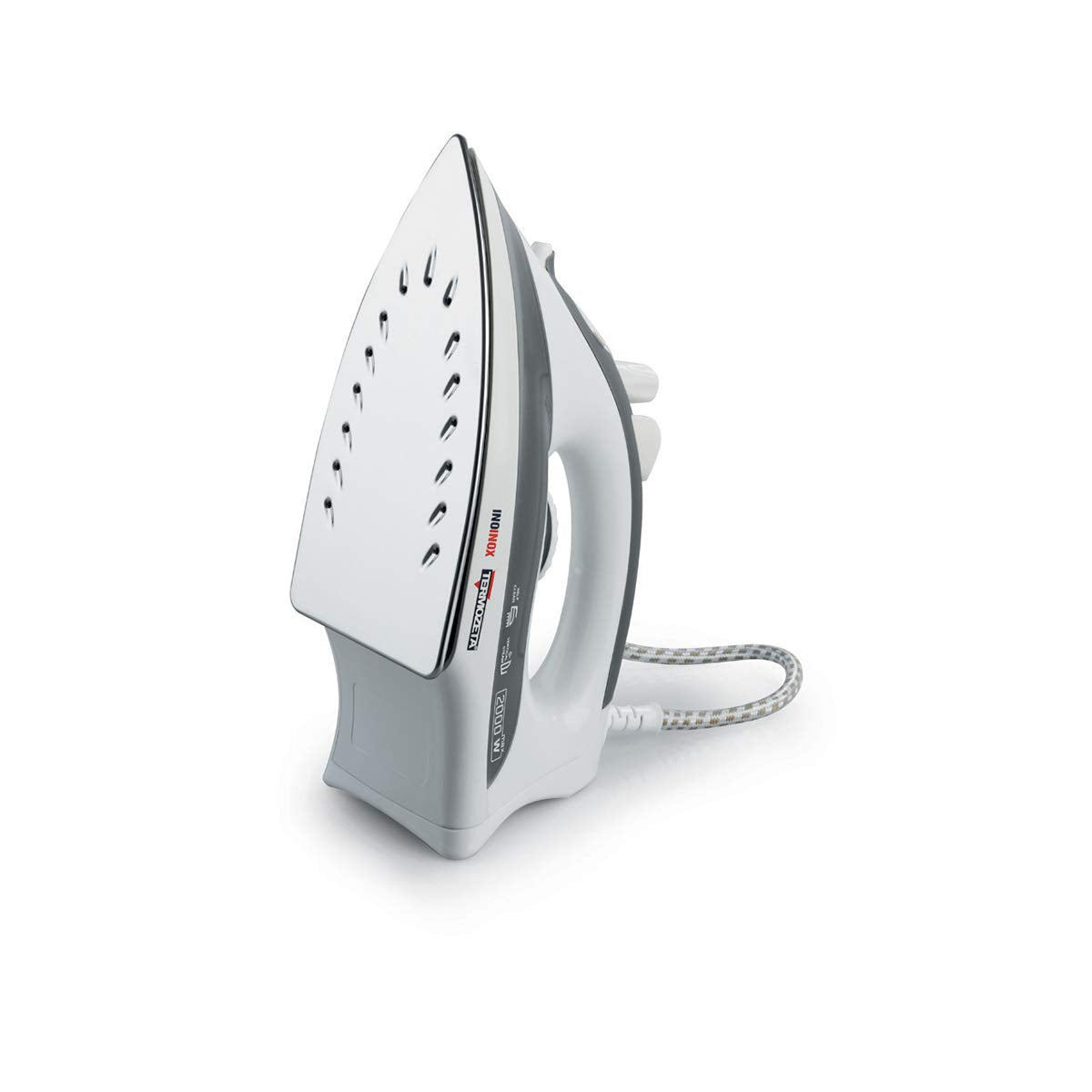 Termozeta 73467 INO Inox Mix Grigio, 2000 W, 0.2 Litri, Acciaio Inossidabile, Bianco/Blu