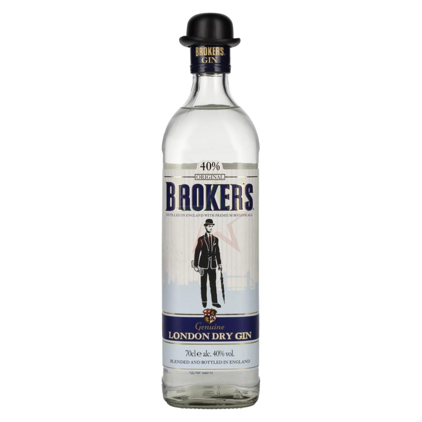 Broker's Premium London Dry Gin 40,00% 0,70 Liter