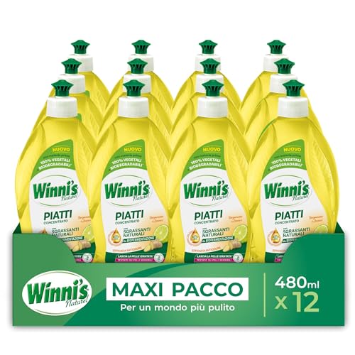 Winni's - Detersivo Piatti Bergamotto e Zenzero