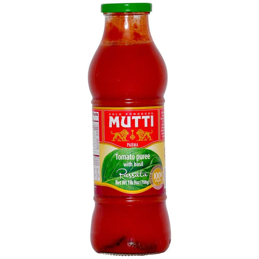 12 x 700g Mutti passata di pomodoro 100% Italiana