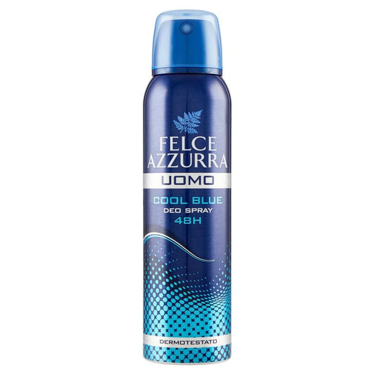 Felce Azzurra Uomo Cool Blue Deo 48h, 150 ml