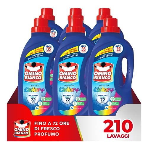 Omino Bianco - Detersivo Lavatrice Liquido, Color +