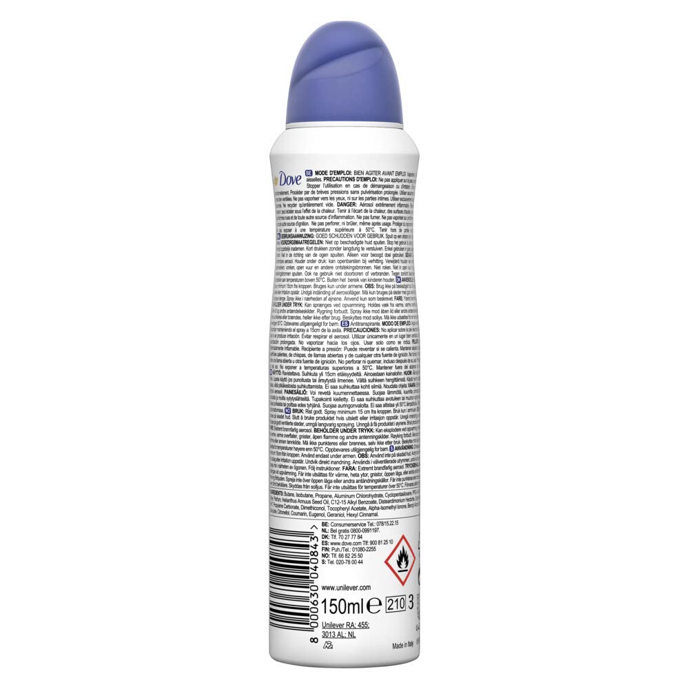 Dove Original Deodorante Spray, 150 ml