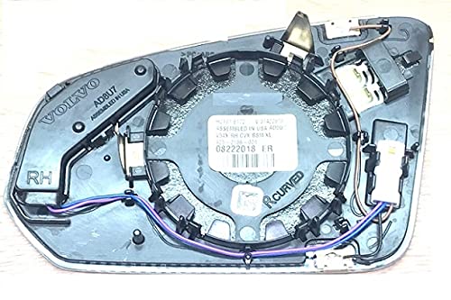CG94 PIASTRA SPECCHIO TERMICA ANTIABBAGLIANTE - VETRO ASFERICO- SISTEMA BLIS - Posizione Sinistra [Lato Guida] Per Auto: S90 - V90