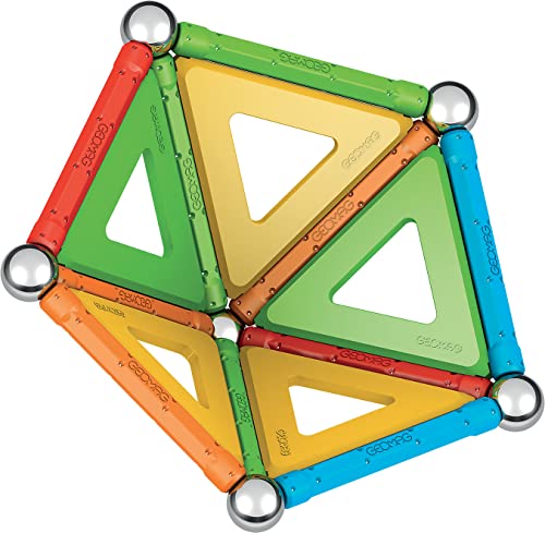 Geomag - Supercolor Costruzioni Magnetiche per Bambini, Giocattolo Magnetico Linea Green 100% Plastica Riciclata