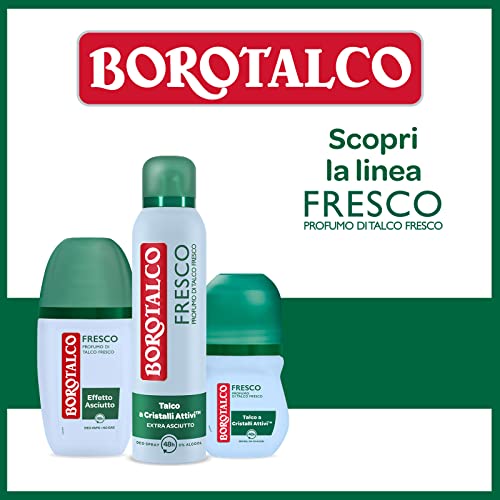 Borotalco, Deodorante Spray, Formula Senza Alcool - 1 Flacone da 150 ml