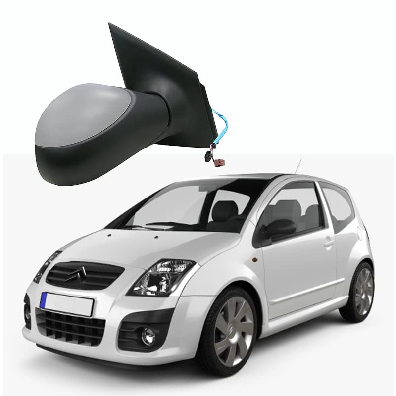 CG94 RETROVISORE ELETT. TERM. Destro [Lato Passegero] Per Auto: C2 - CALOTTA DA VERNICIARE - CON SONDA