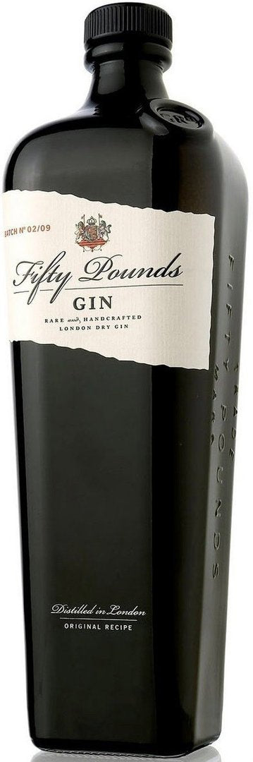 FIFTY POUNDS LONDON DRY GIN gin - 700 ml