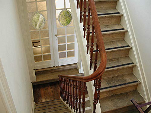 Tesa Nastro Antiscivolo - Adesivo Antiscivolo per L?Uso Interno Ed Esterno - per Scale e Pavimenti Lisci - Trasparente - 5 m x 25 mm