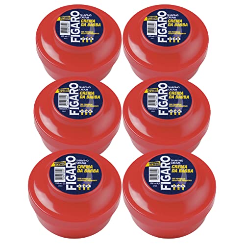 FIGARO Crema Da Barba - Original Classic - Per Pennello - Rasature Frequenti - 150ml