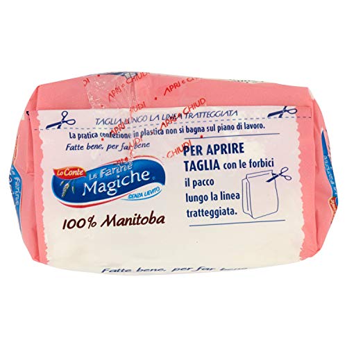 Le Farine Magiche - Manitoba, Farina - 5 pezzi da 1 kg [5 kg]