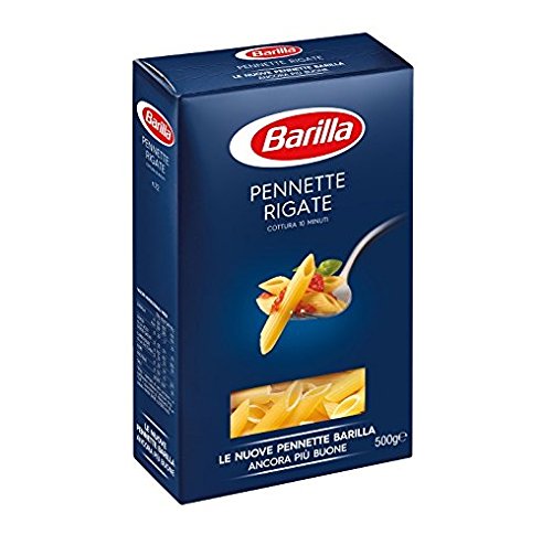 Barilla 20 X pennette rigate Italian Pasta No. 72. 500 G