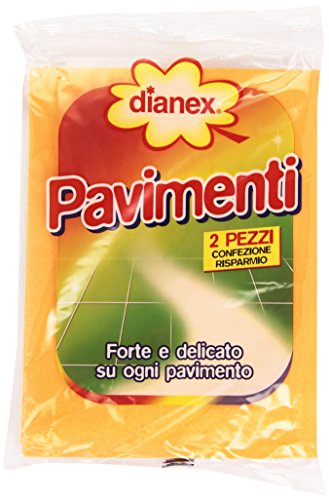 Dianex - Pavimenti, Panno Morbido Resistente - 2 pezzi