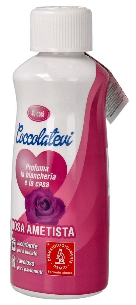 Coccolatevi Additivo Profumo Bucato Rosa Ametista 40 Lavaggi, 250ml