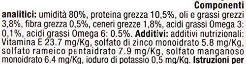 Miglior Gatto Alimento Completo per Gatti Adulti con Pollo e Coniglio - Confezione da 32 x 100 g