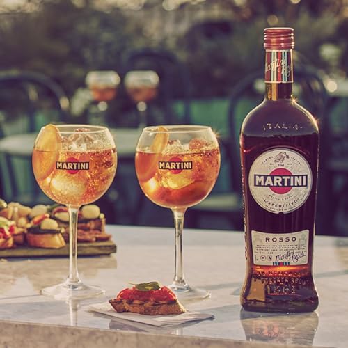 Martini L'Aperitivo Rosso, 6 bottiglie da 1000 ml (Totale 6000 ml)