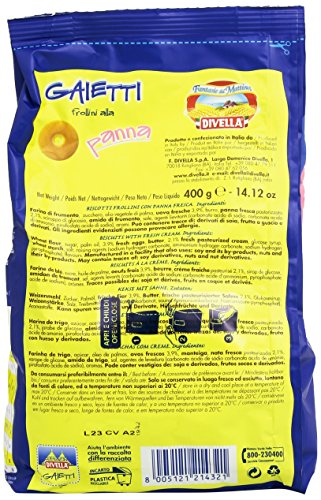 Divella Gaietti Alla Panna Gr.400