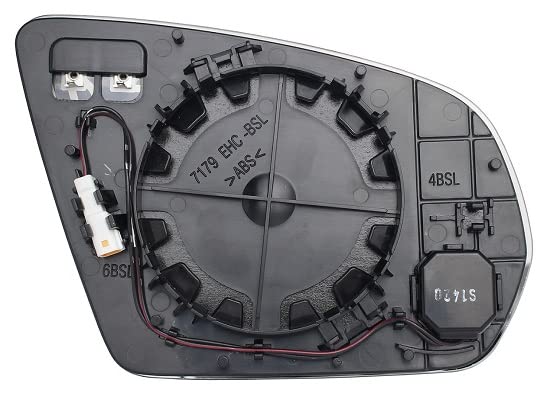 CG94 PIASTRA SPECCHIO TERMICA - SISTEMA BLIS - 6PIN ADATTAB. SU MOD. ANTIABBAGLIANTE- Posizione Sinistra [Lato Guida] Per Auto: CLASSE C W205