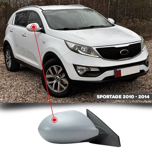 CG94 - Specchietto Retrovisore Elett. Termico - Compatibile per Auto SPORTAGE - Calotta da Verniciare