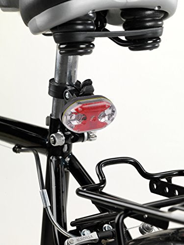 Bottari bicicletta da uomo illuminazione 2 funzioni luce anteriore per bicicletta con lampeggiante led-white