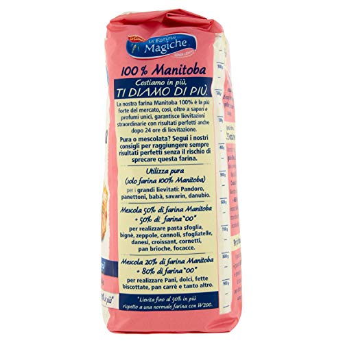 Le Farine Magiche - Manitoba, Farina - 5 pezzi da 1 kg [5 kg]