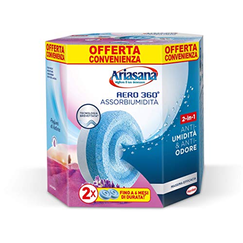 Ariasana Smuffer L' antimuffa Igienizzante, Rimuovi muffa spray contro funghi, alghe e muschi, Anti muffa bagno, cantina e cucina, per interni ed esterni, 1x250ml+50% GRATIS