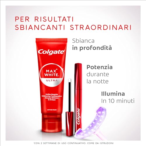 Colgate Dentifricio Sbiancante Max White Ultra Active