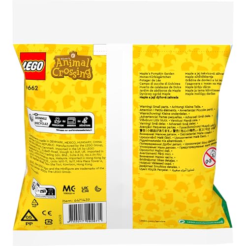 Lego Maple'S Pumpkin Garden Polybag 6 Years And Over Animal Crossing toy building block