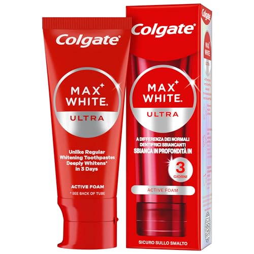 Colgate Dentifricio Sbiancante Max White Ultra Active