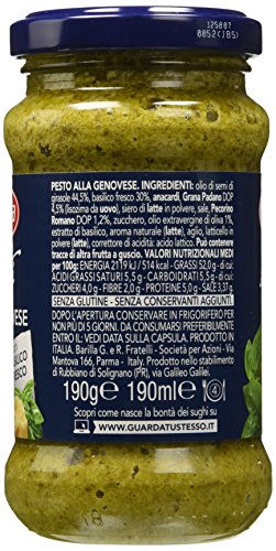 Barilla - Pesto Alla Genovese - 12 confezioni da 190g [2.28kg]