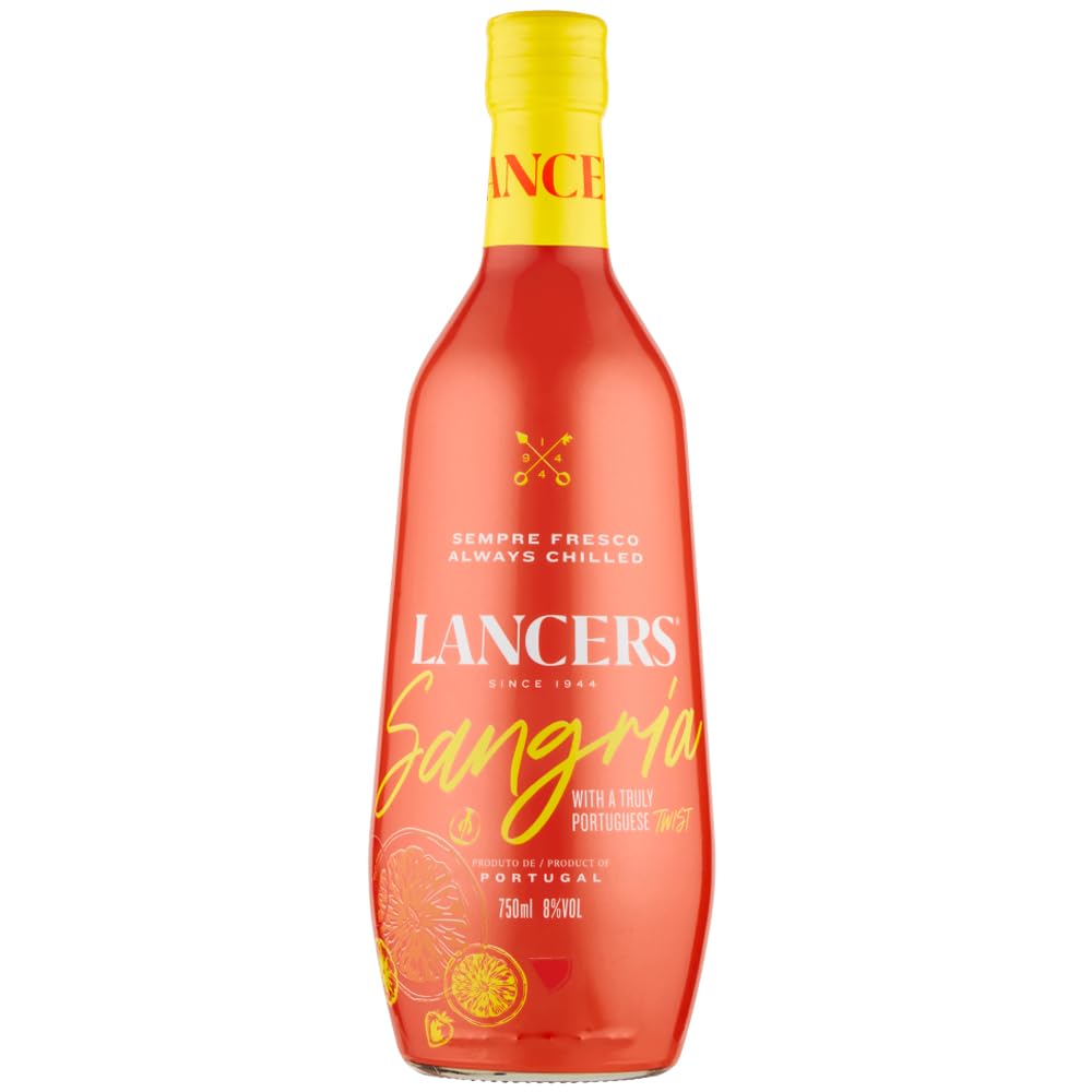 Lancers Sangria | Vino Rosso alla Frutta | Portogallo | 6 Bottiglie 75 Cl | Idea Regalo
