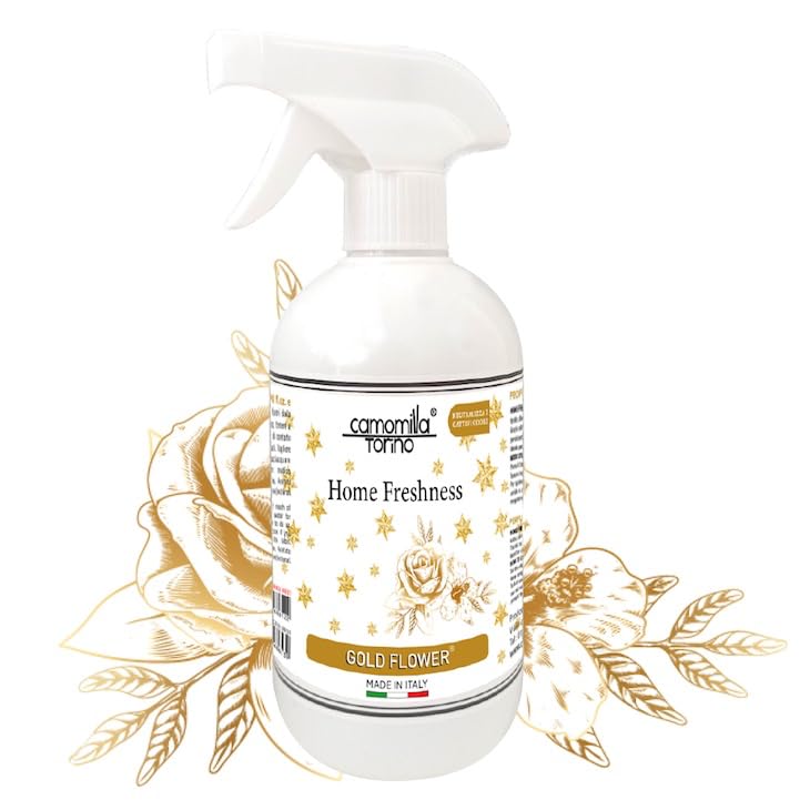 Home Freshness Spray ambiente e superfici 500ml. (Gold Flower)