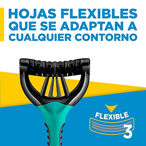 Wilkinson Sword Rasoio Usa e Getta Xtreme 3 Sensitive, 4 Rasoi + 2 in Omaggio