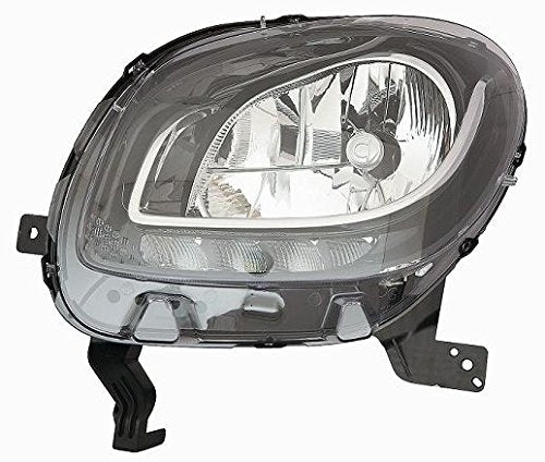 CG94 PROIETTORE H4 C/LUCE DIURNA A LED [Lato DX] PARABOLA NERA - VERSIONE BASE LINE Per Auto: FORFOUR