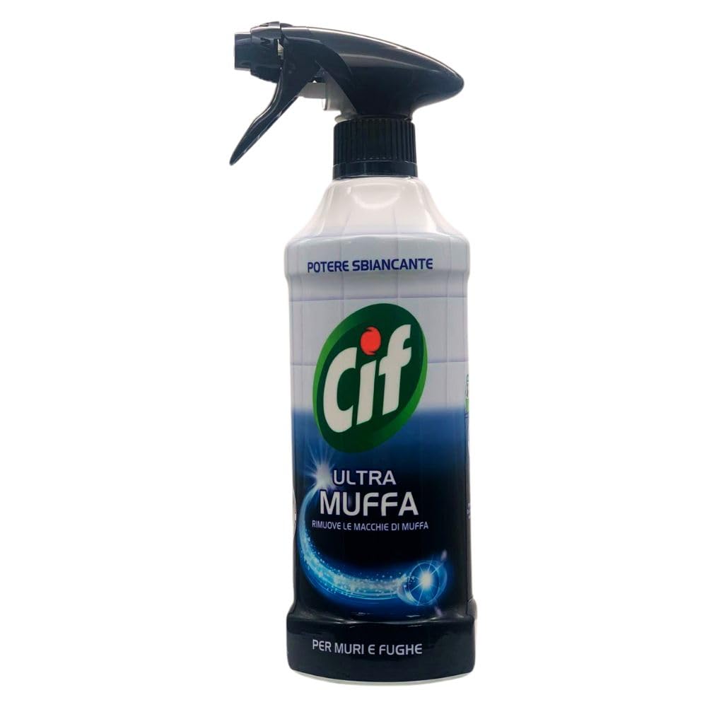 Set Pulizia: Ultra Muffa, Spray Antimuffa, Formato 500 ml + OMAGGIO 1 Panno Lattice 30x30 (3 Spray + Panno)