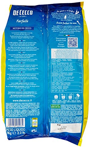 De Cecco - Farfalle, 1 Kg