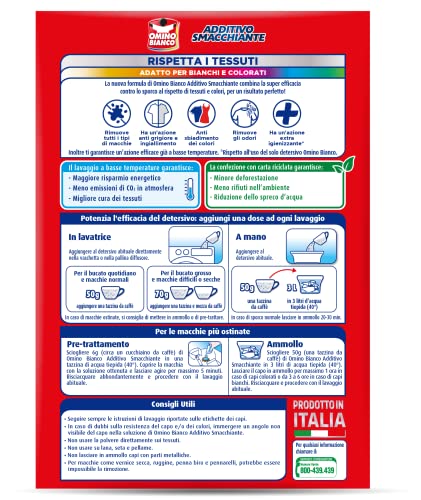 Omino Bianco - Additivo Lavatrice Totale Polvere