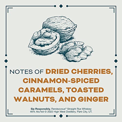 High West Whiskey RENDEZVOUS RYE 46% Vol. 0,7l