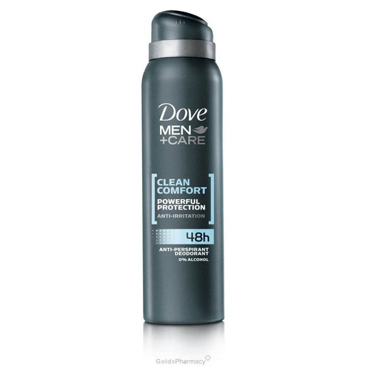 DOVE MEN CARE DEODORANTE SPRAY 150 ML CLEAN COMFORT