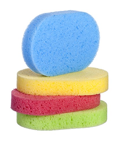 Calypso - Relaxing sensation, Spugna soffice Moltiplica la Schiuma - 4 Spugne - [confezione da 5]