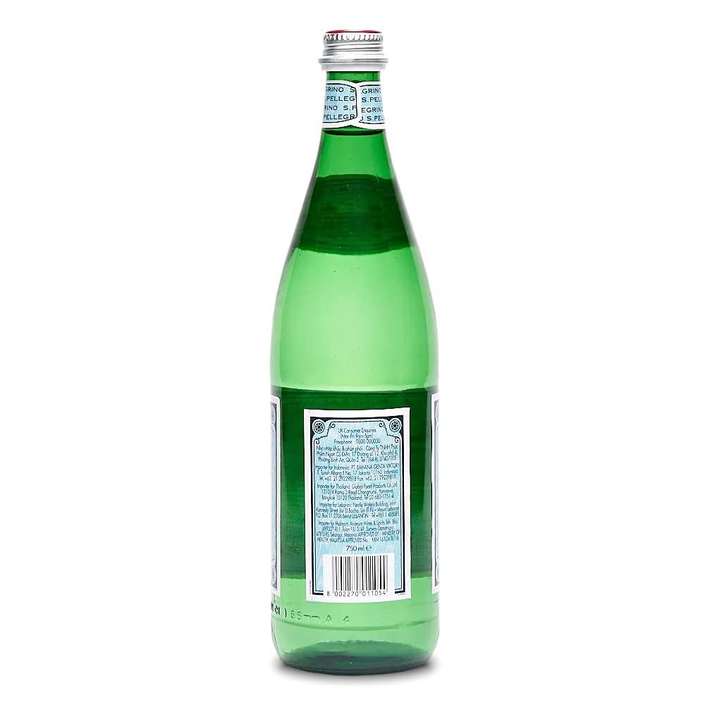 San Pellegrino Acqua Minerale Sanpellegrino Frizzante In Vetro, 750ml